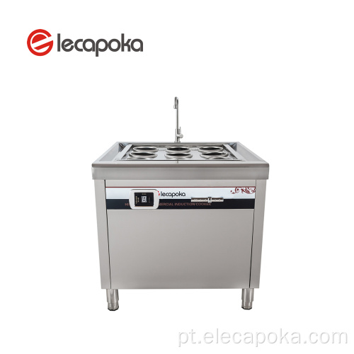 Cooker de massas automáticas para restaurante